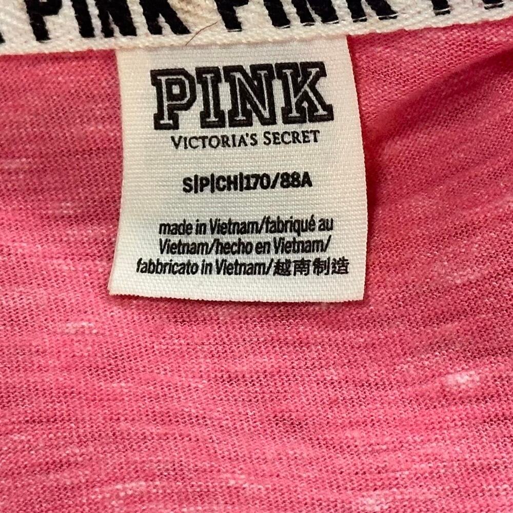 Victorias Secret PINK In Color Pink Zip Up Jacket-Hoodie Size Small - Picture 4 of 4